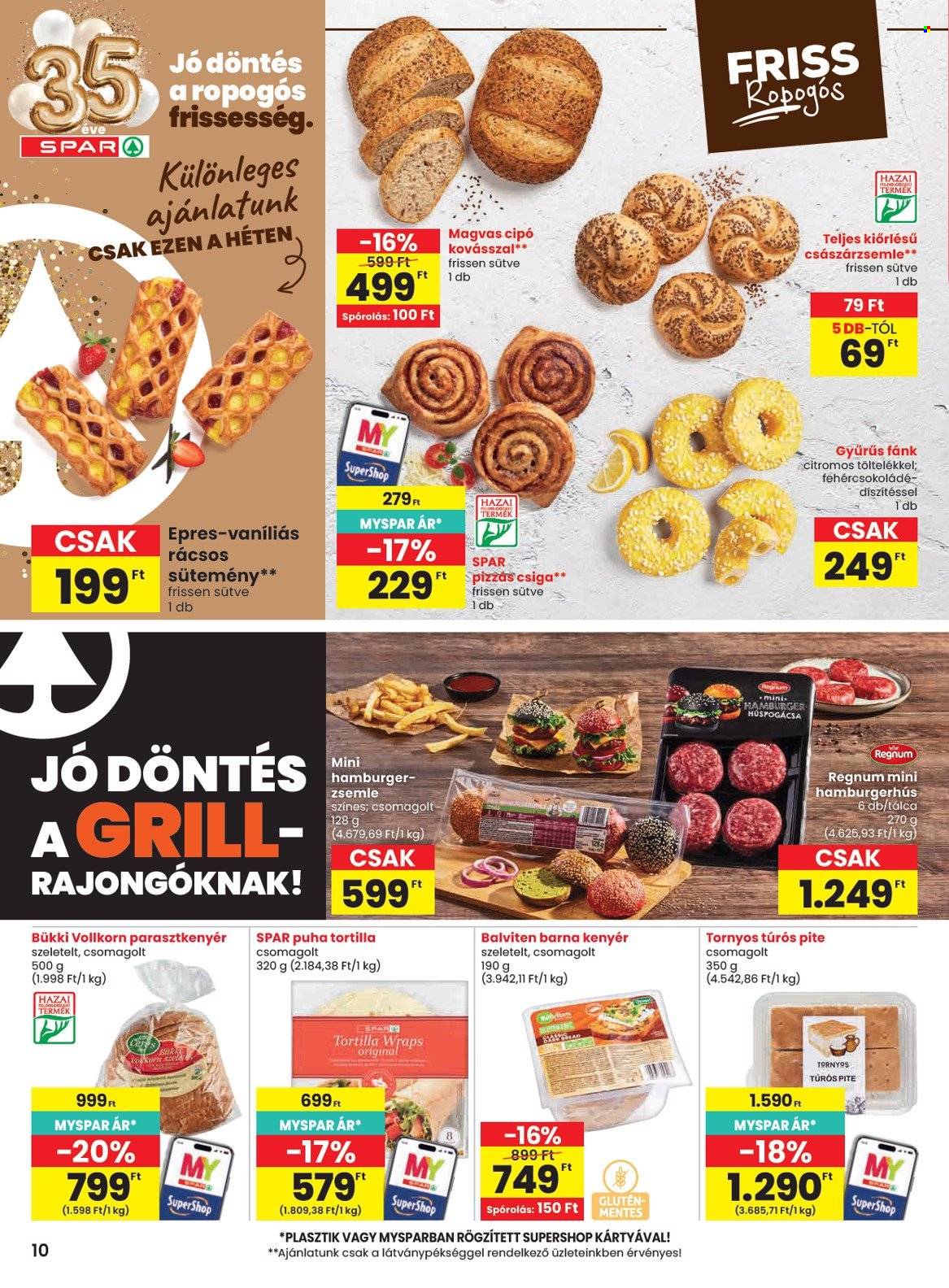 SPAR akciós újságok - 2026.07.30 - 2026.08.05. Oldal 10