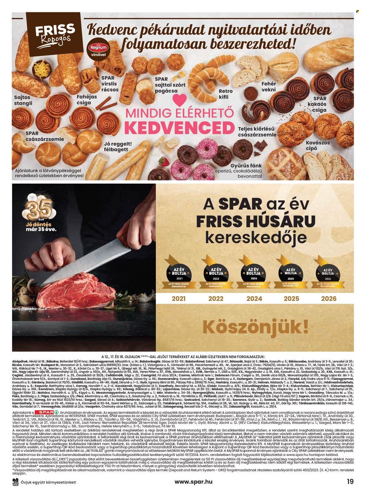 SPAR akciós újságok - 2026.07.30 - 2026.08.05. Oldal 19