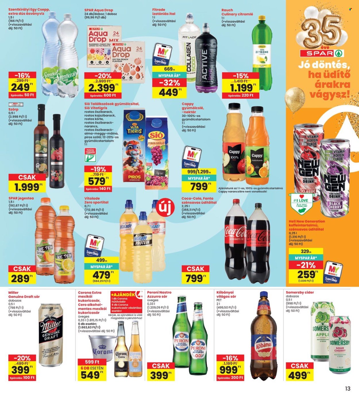 INTERSPAR akciós újságok - 2026.07.30 - 2026.08.05. Oldal 13