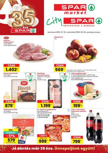 Újság SPAR - 2026.07.30 - 2026.08.05.
