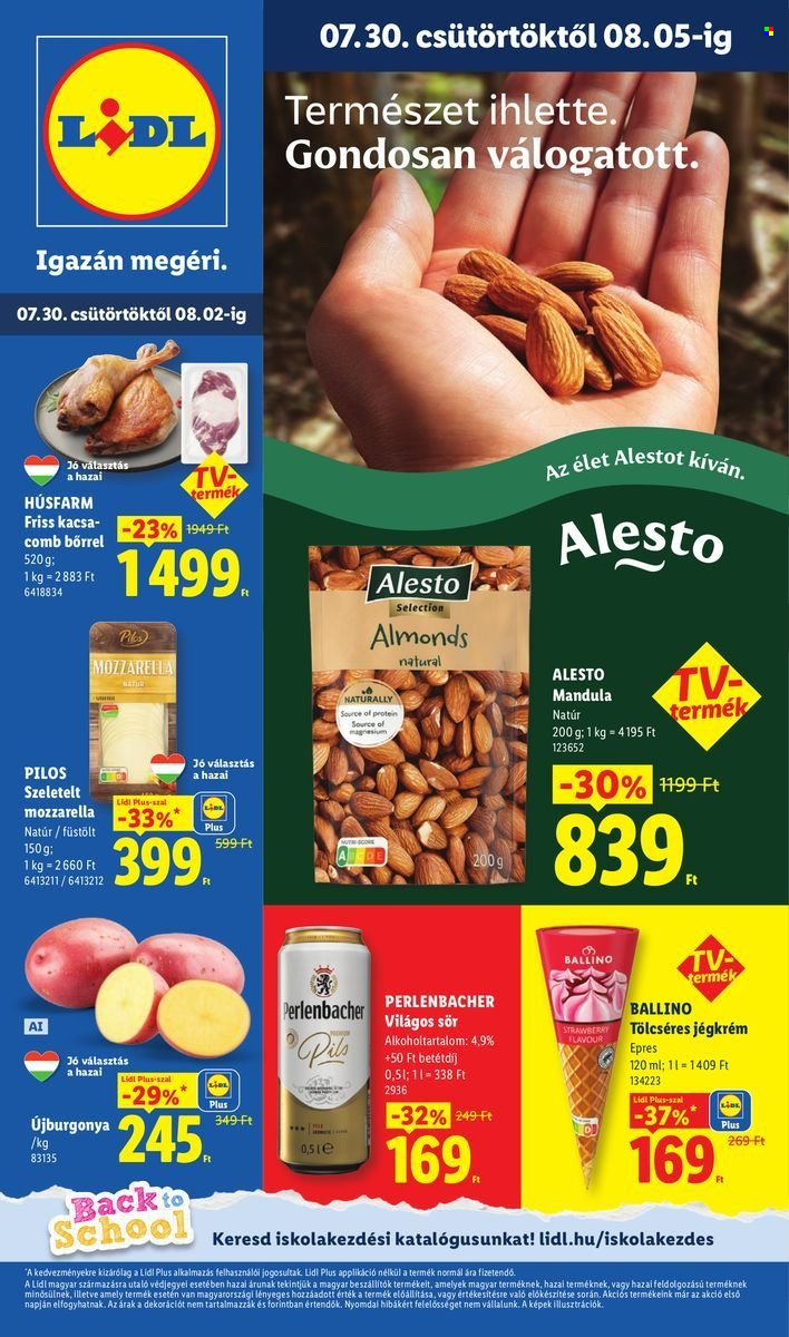 Lidl akciós újságok - 2026.07.30 - 2026.08.05. Oldal 1