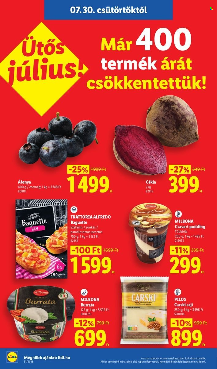 Lidl akciós újságok - 2026.07.30 - 2026.08.05. Oldal 2
