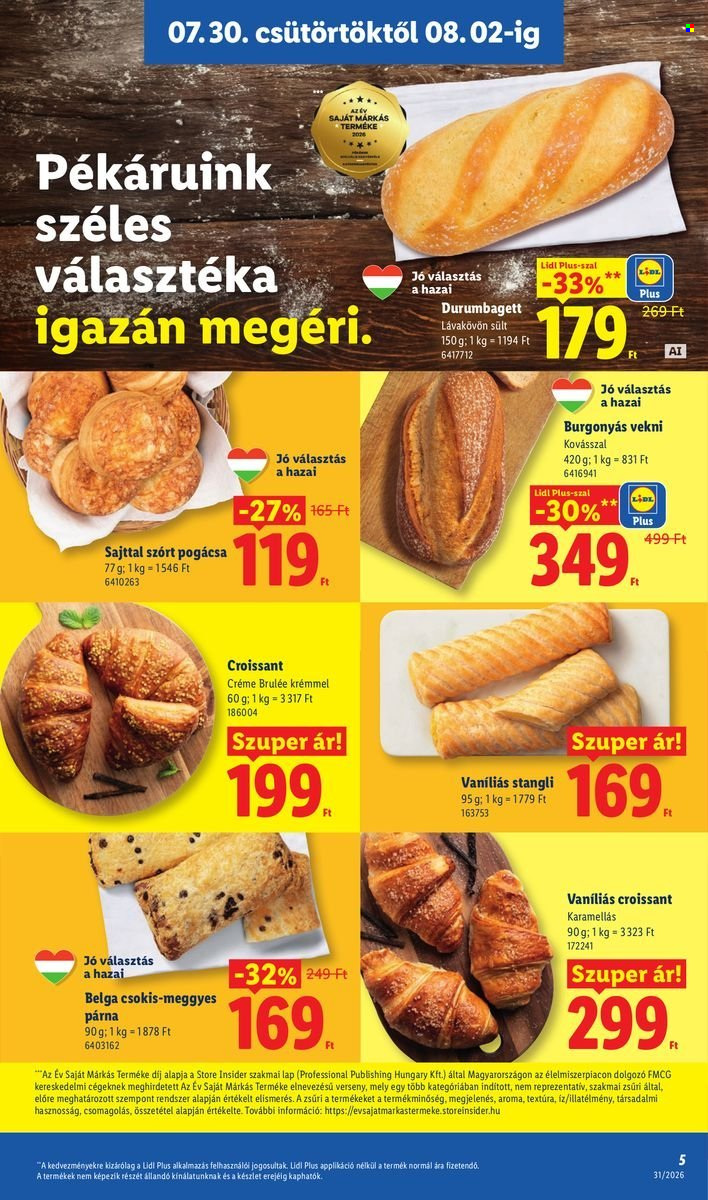 Lidl akciós újságok - 2026.07.30 - 2026.08.05. Oldal 5