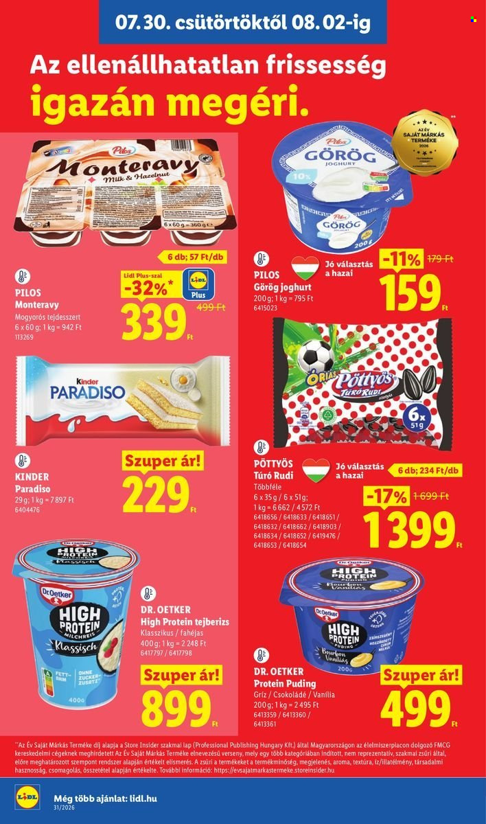 Lidl akciós újságok - 2026.07.30 - 2026.08.05. Oldal 10
