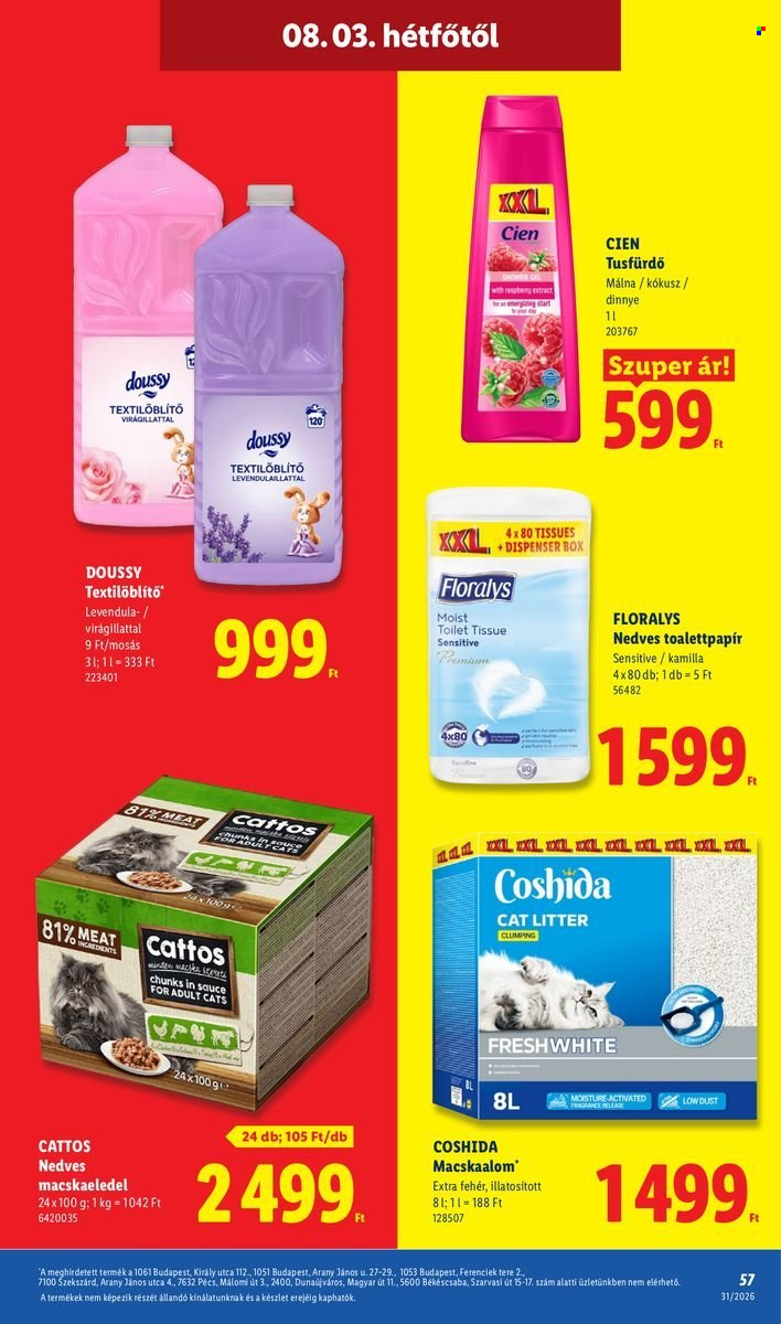 Lidl akciós újságok - 2026.07.30 - 2026.08.05. Oldal 57