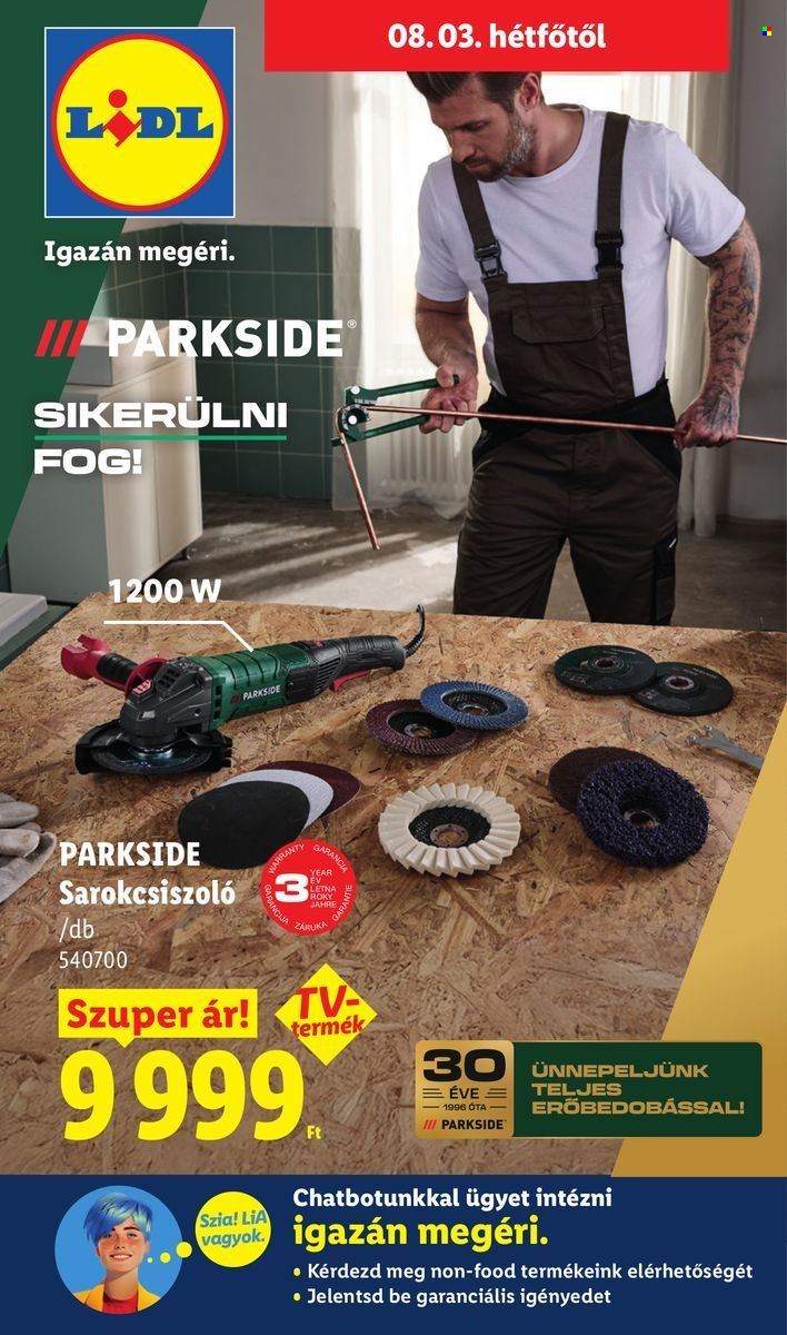 Lidl akciós újságok - 2026.07.30 - 2026.08.05. Oldal 1