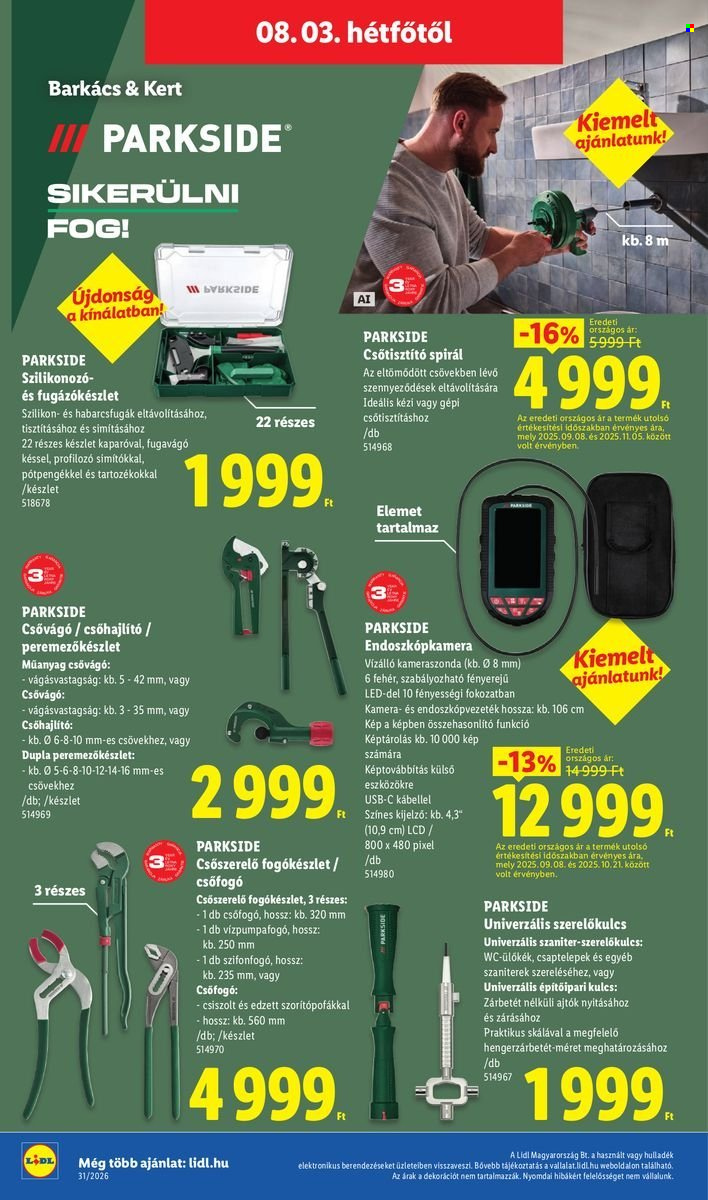 Lidl akciós újságok - 2026.07.30 - 2026.08.05. Oldal 10