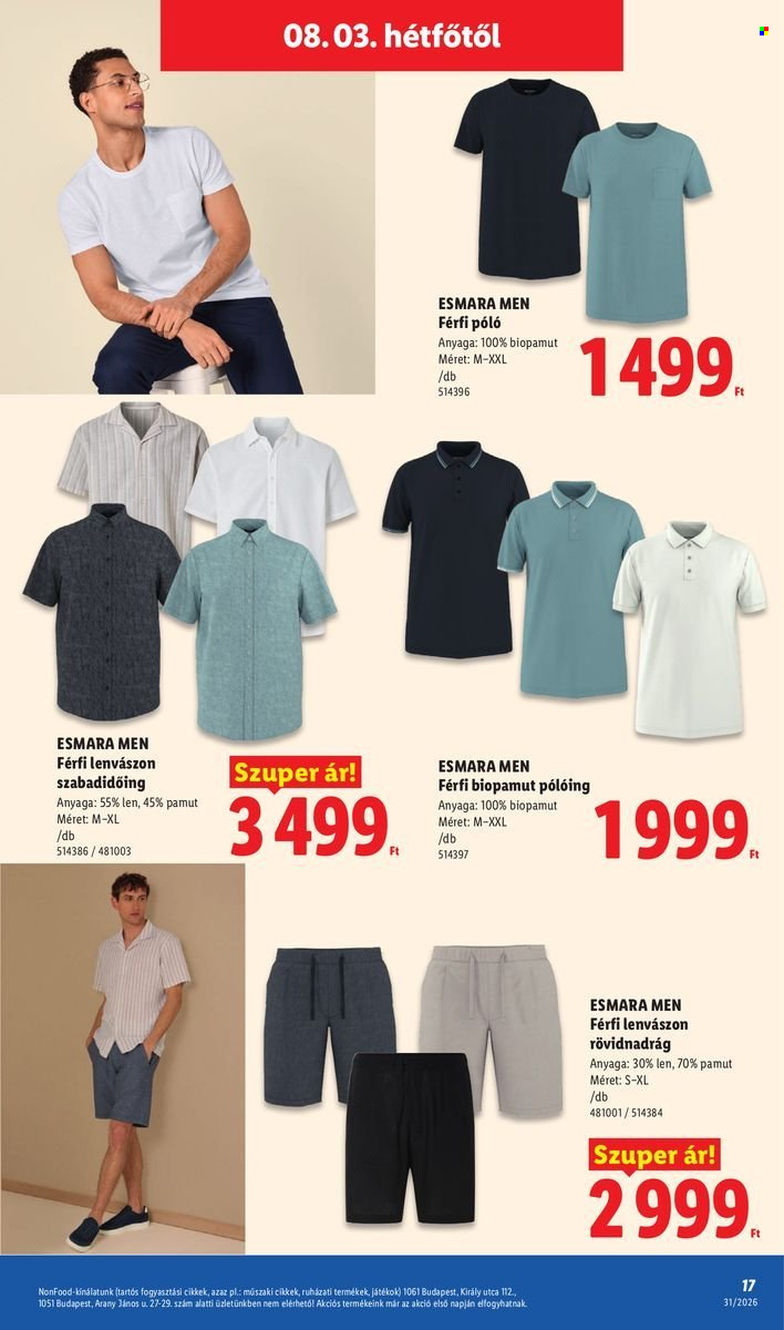 Lidl akciós újságok - 2026.07.30 - 2026.08.05. Oldal 17