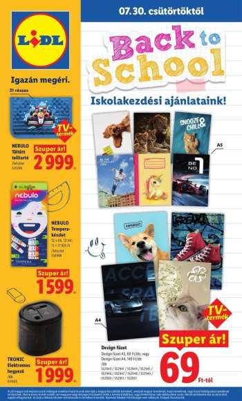 Újság Lidl.