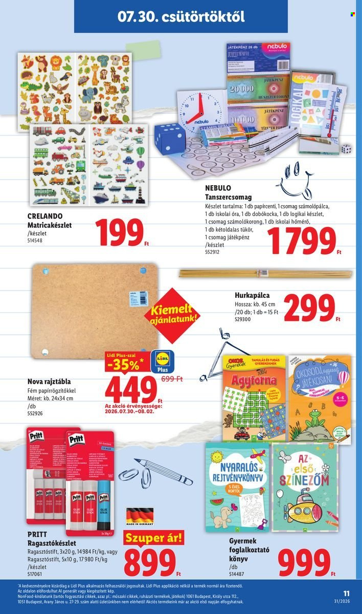 Lidl akciós újságok. Oldal 11
