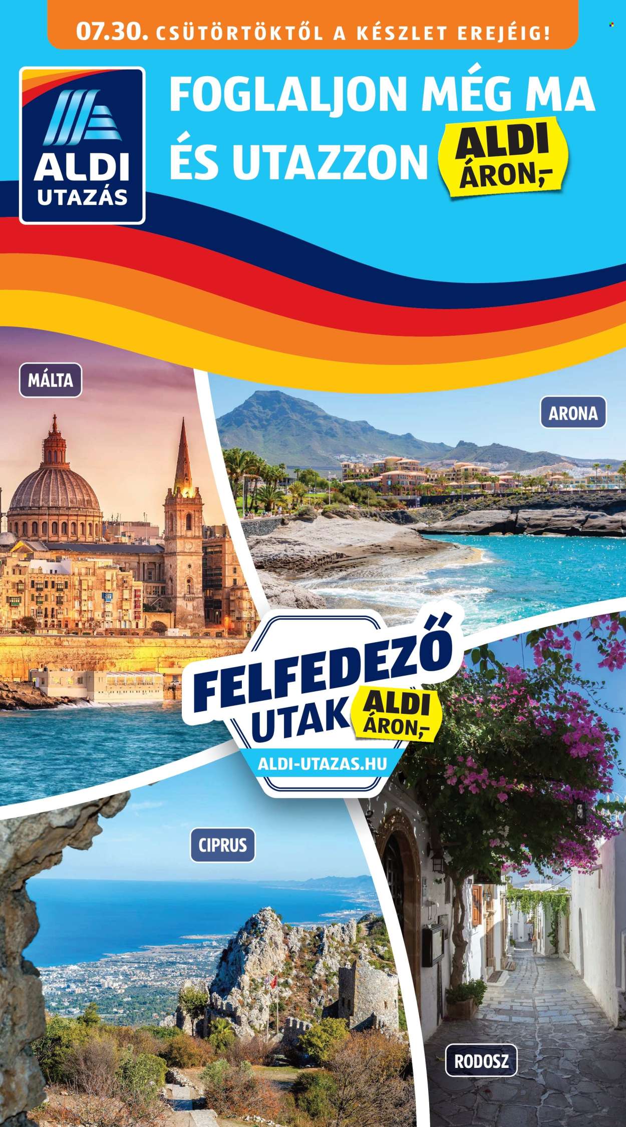 Aldi akciós újságok - 2026.07.30 - 2026.08.05. Oldal 1