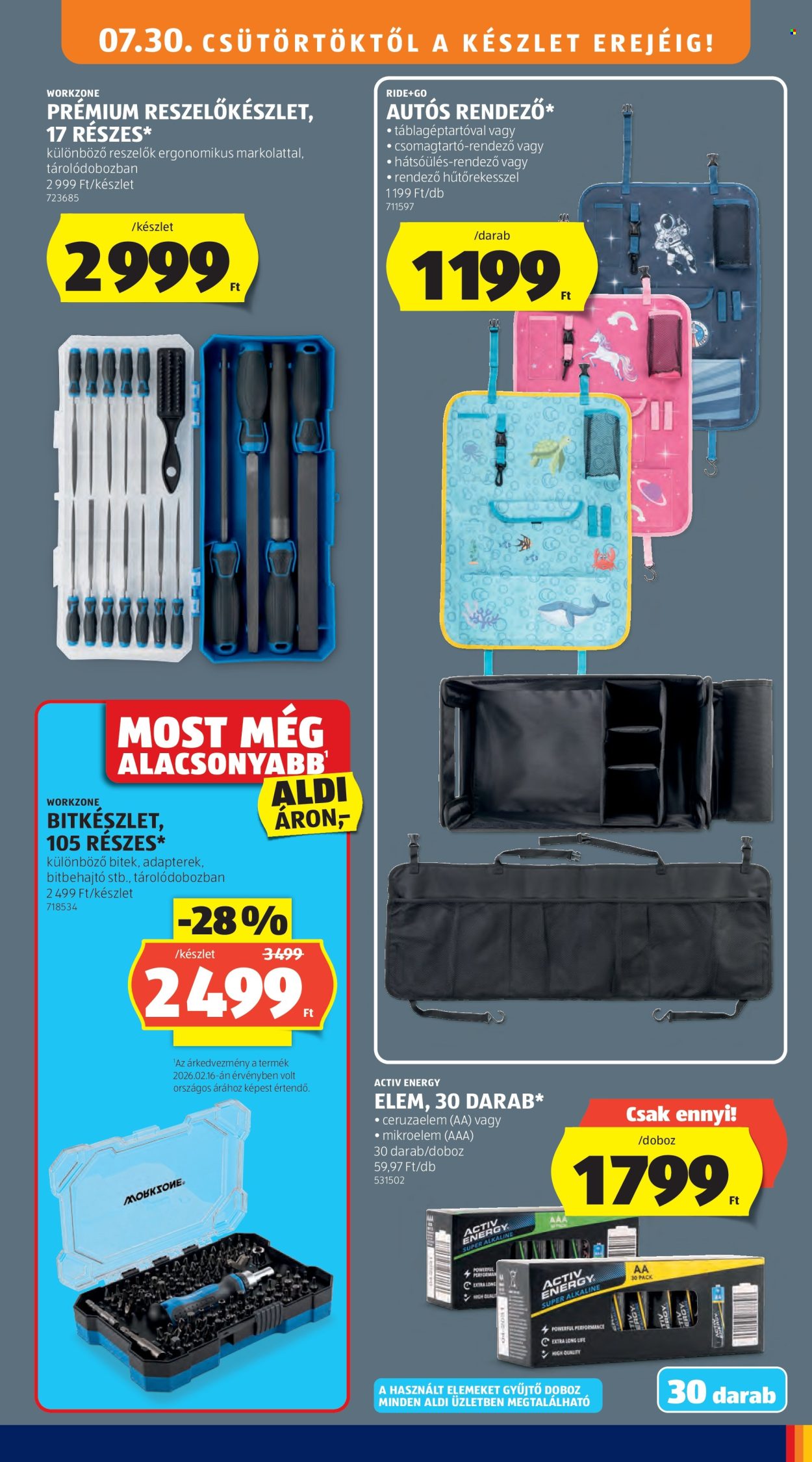Aldi akciós újságok - 2026.07.30 - 2026.08.05. Oldal 11