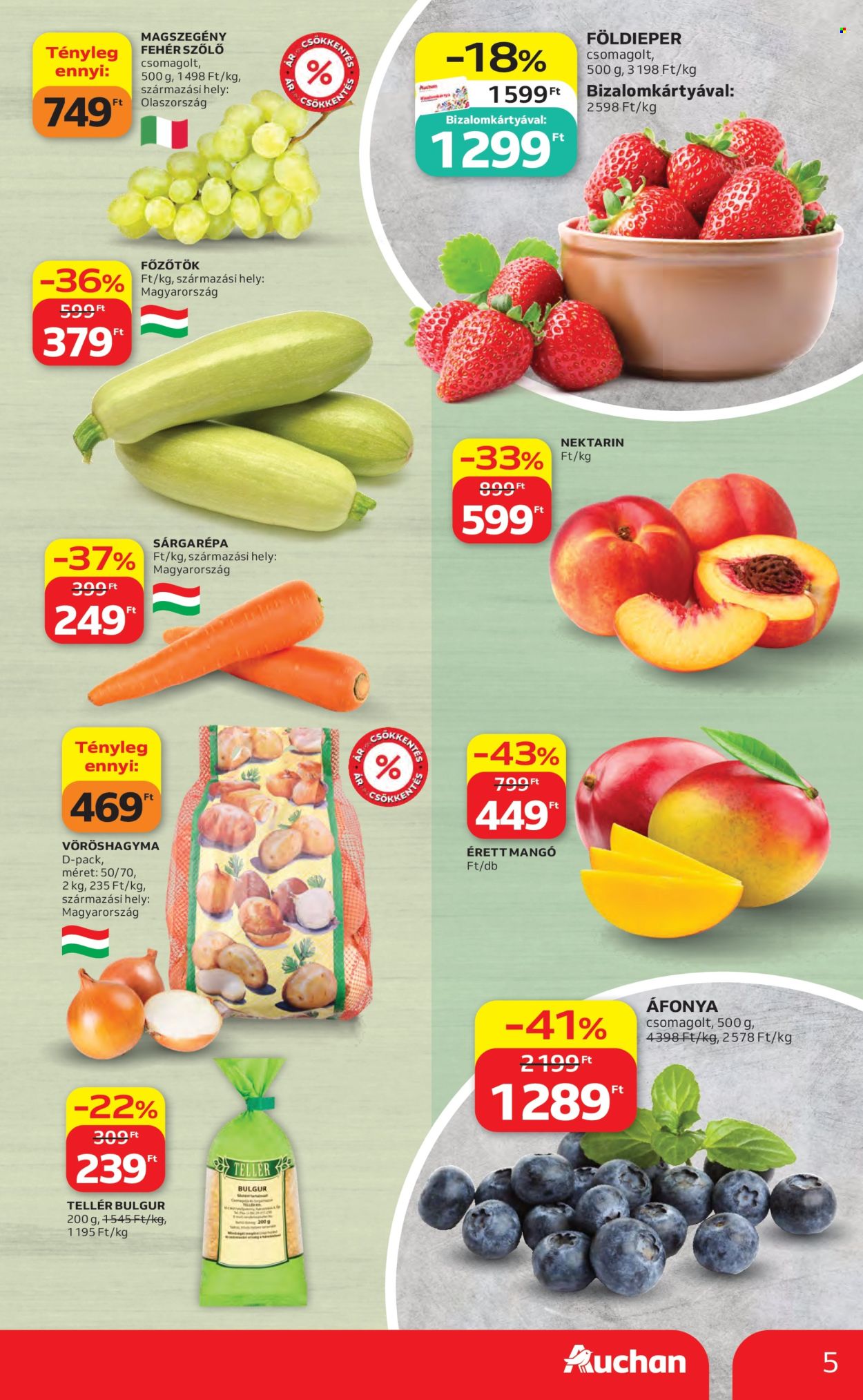 Auchan akciós újságok - 2026.07.30 - 2026.08.05. Oldal 5