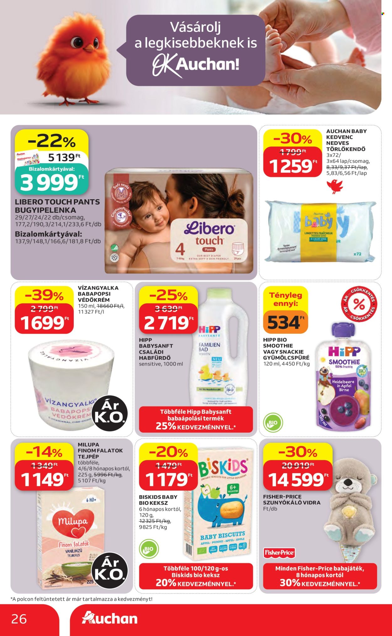 Auchan akciós újságok - 2026.07.30 - 2026.08.05. Oldal 26