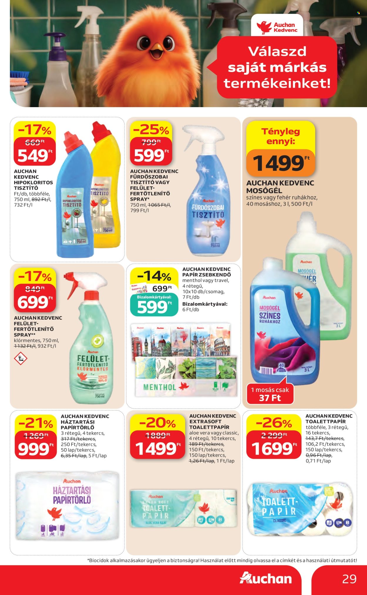 Auchan akciós újságok - 2026.07.30 - 2026.08.05. Oldal 29