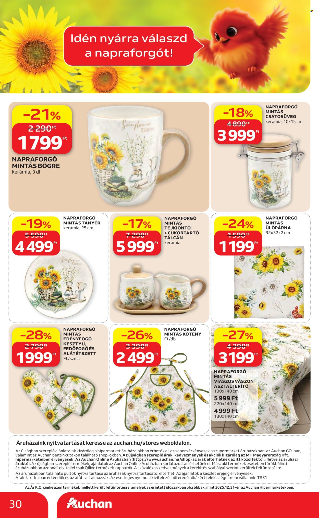 Auchan akciós újságok - 2026.07.30 - 2026.08.05. Oldal 30