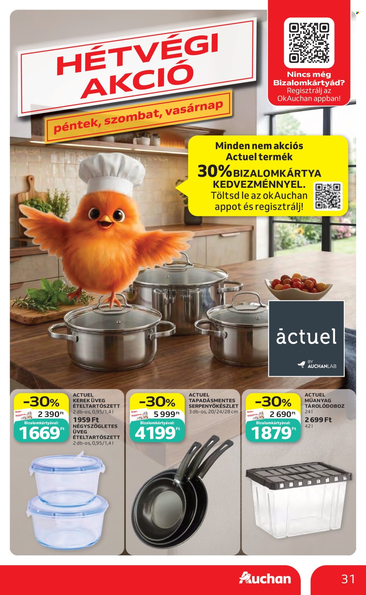Auchan akciós újságok - 2026.07.30 - 2026.08.05. Oldal 31