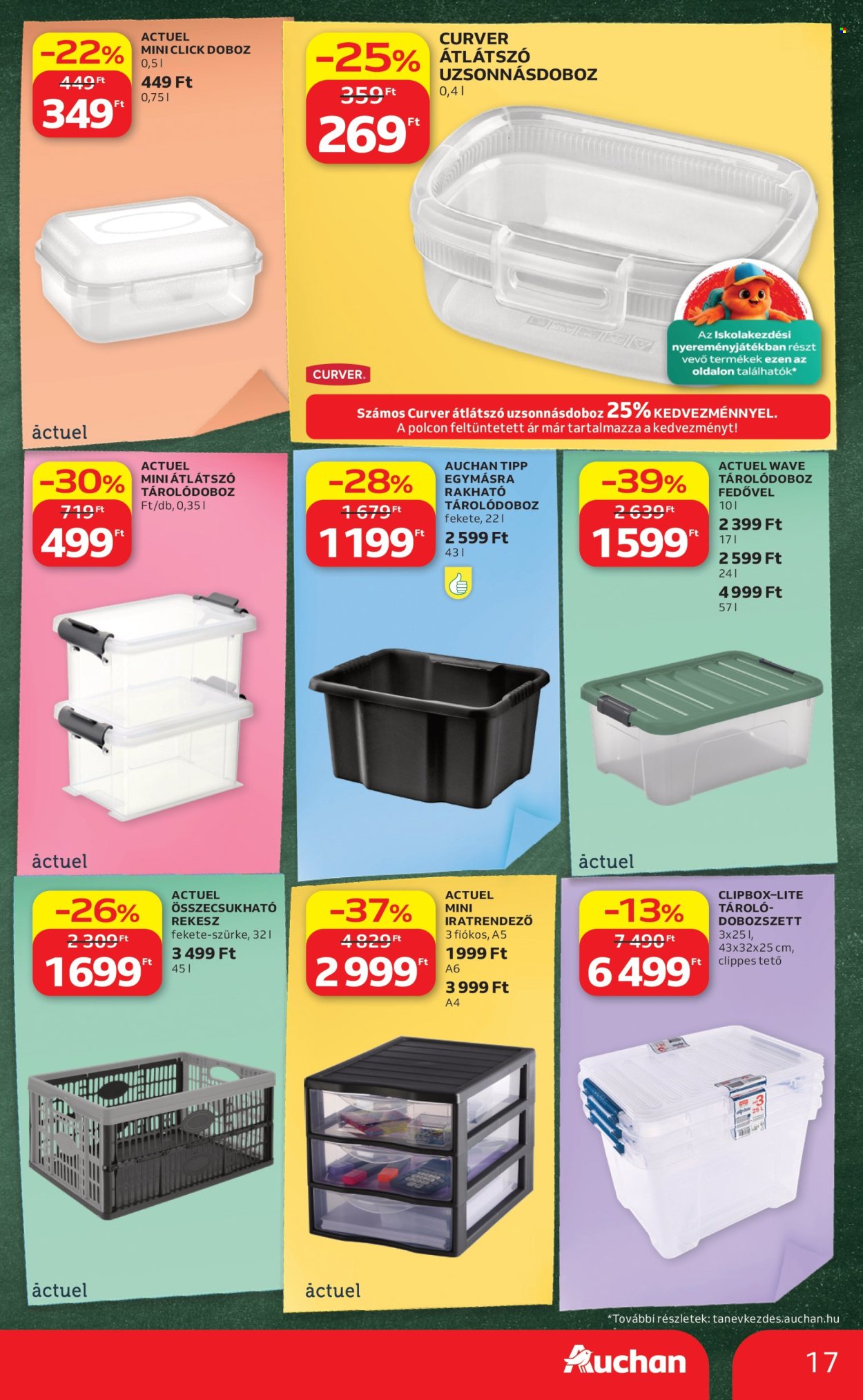 Auchan akciós újságok - 2026.07.30 - 2026.08.05. Oldal 17