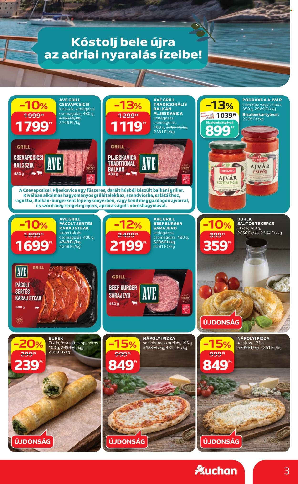 Auchan akciós újságok - 2026.07.30 - 2026.08.12. Oldal 3