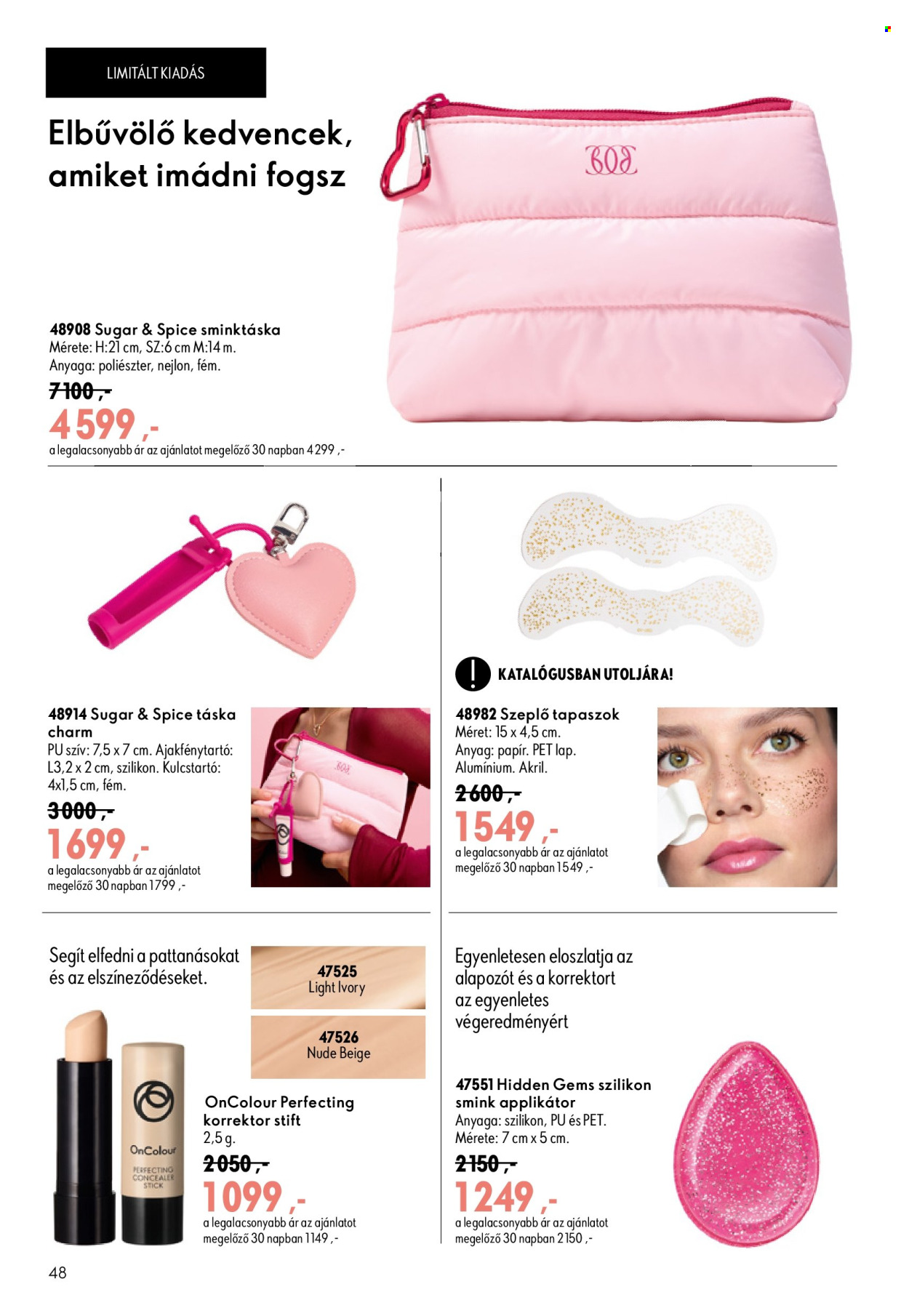 Oriflame akciós újságok - 2026.07.29 - 2026.08.18. Oldal 48