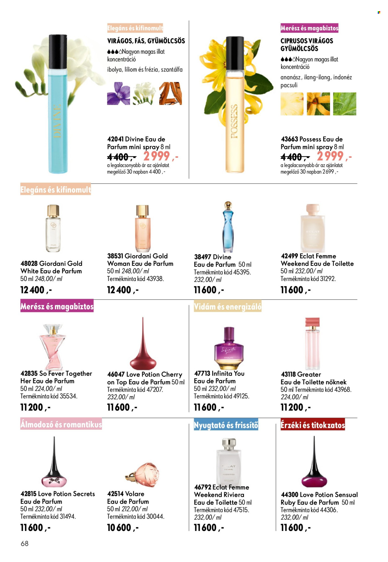 Oriflame akciós újságok - 2026.07.29 - 2026.08.18. Oldal 68