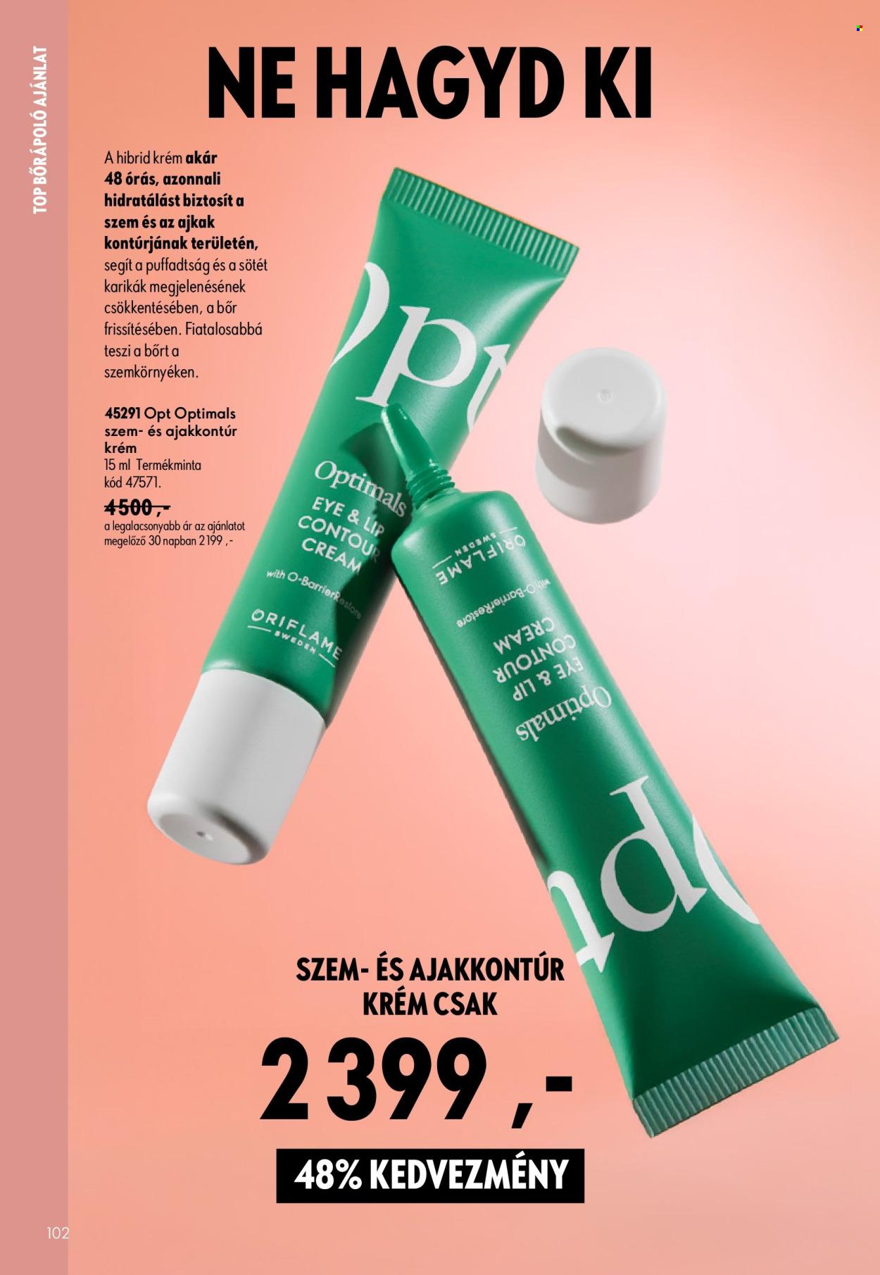 Oriflame akciós újságok - 2026.07.29 - 2026.08.18. Oldal 102