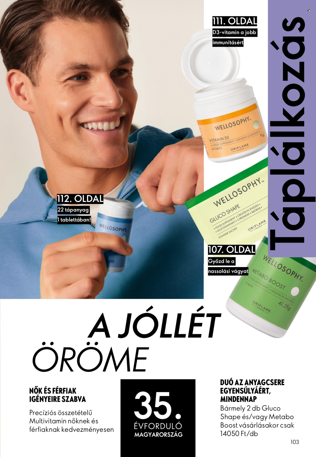 Oriflame akciós újságok - 2026.07.29 - 2026.08.18. Oldal 103