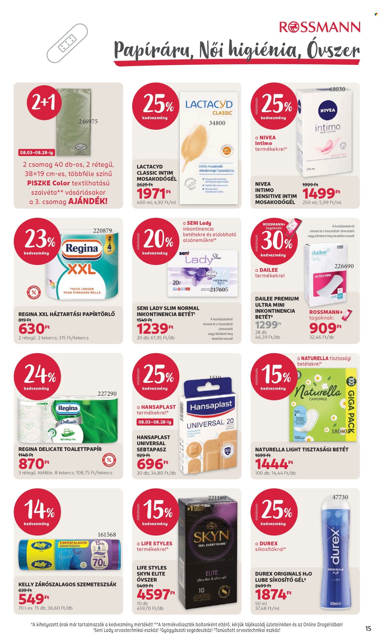 Rossmann akciós újságok - 2026.08.03 - 2026.08.14. Oldal 17