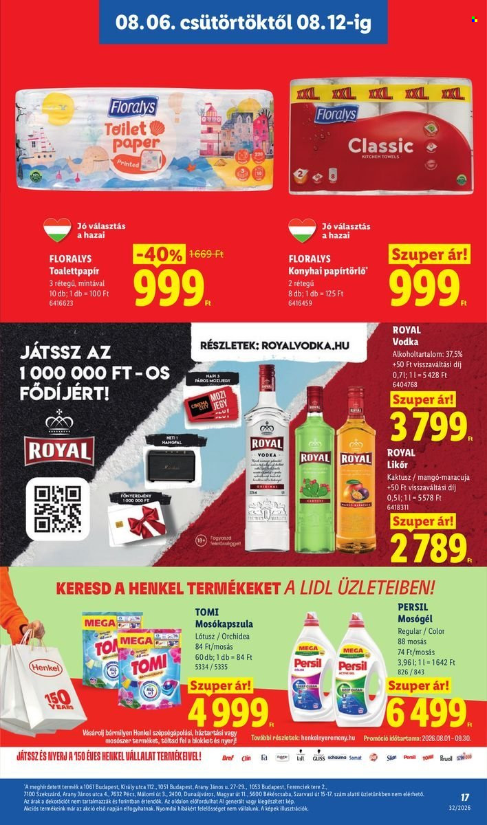 Lidl akciós újságok - 2026.08.06 - 2026.08.12. Oldal 17