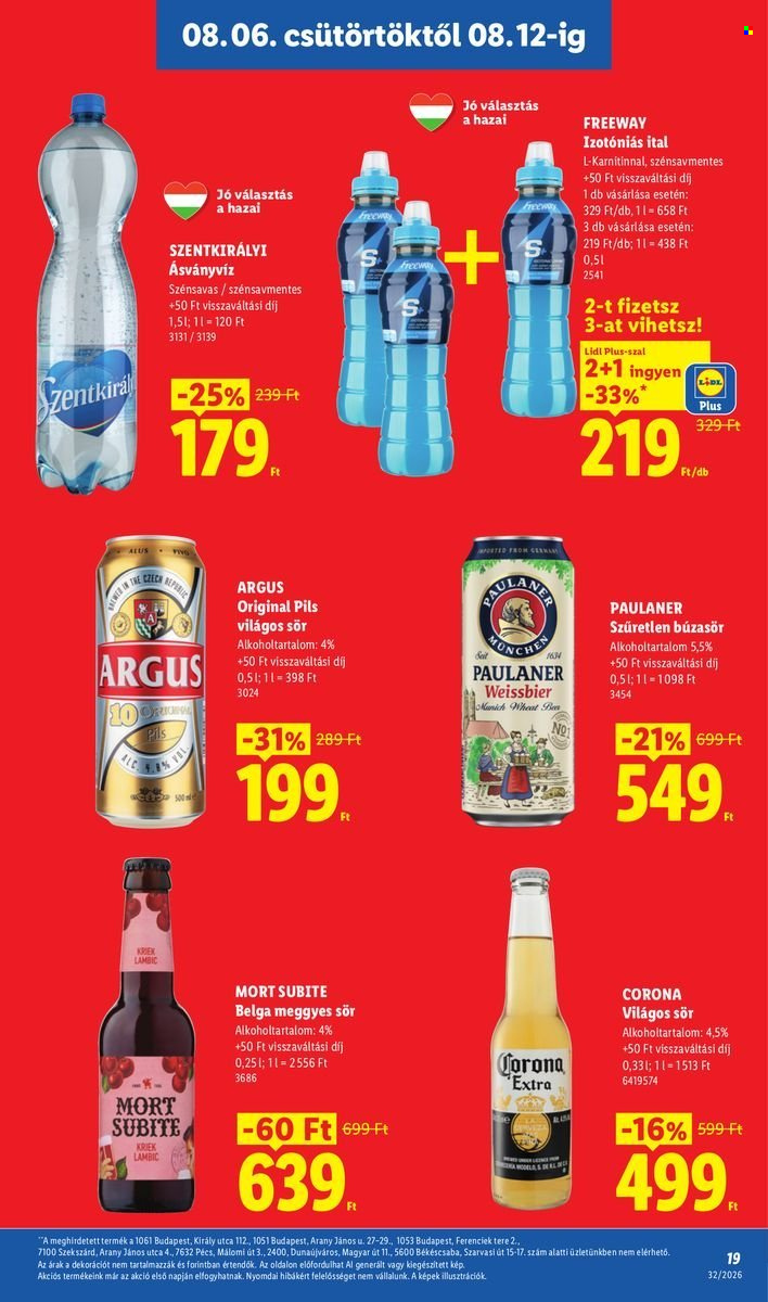 Lidl akciós újságok - 2026.08.06 - 2026.08.12. Oldal 19