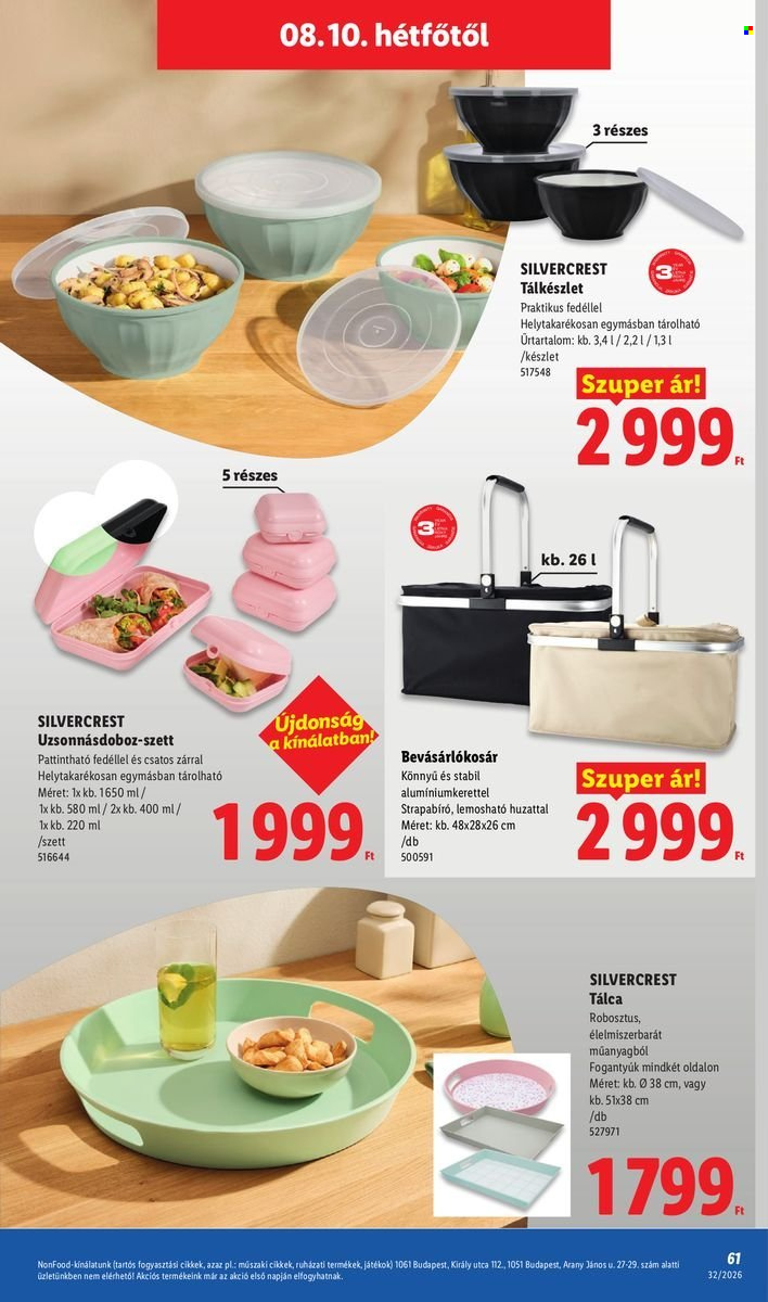 Lidl akciós újságok - 2026.08.06 - 2026.08.12. Oldal 61