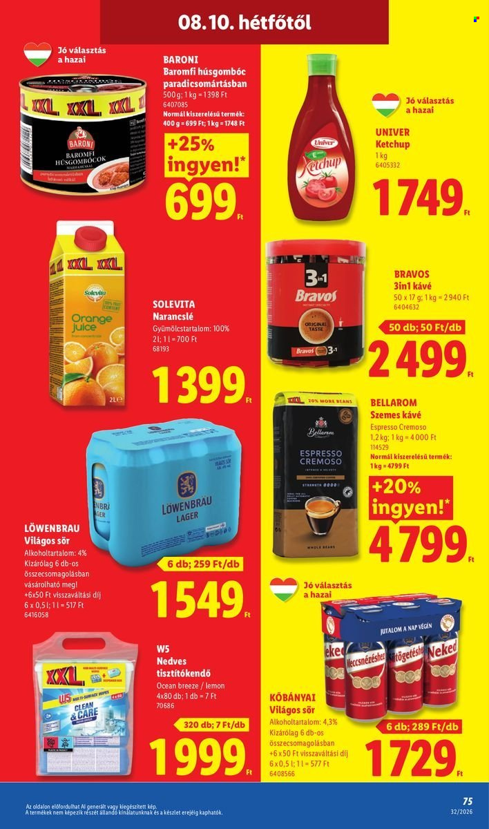 Lidl akciós újságok - 2026.08.06 - 2026.08.12. Oldal 75