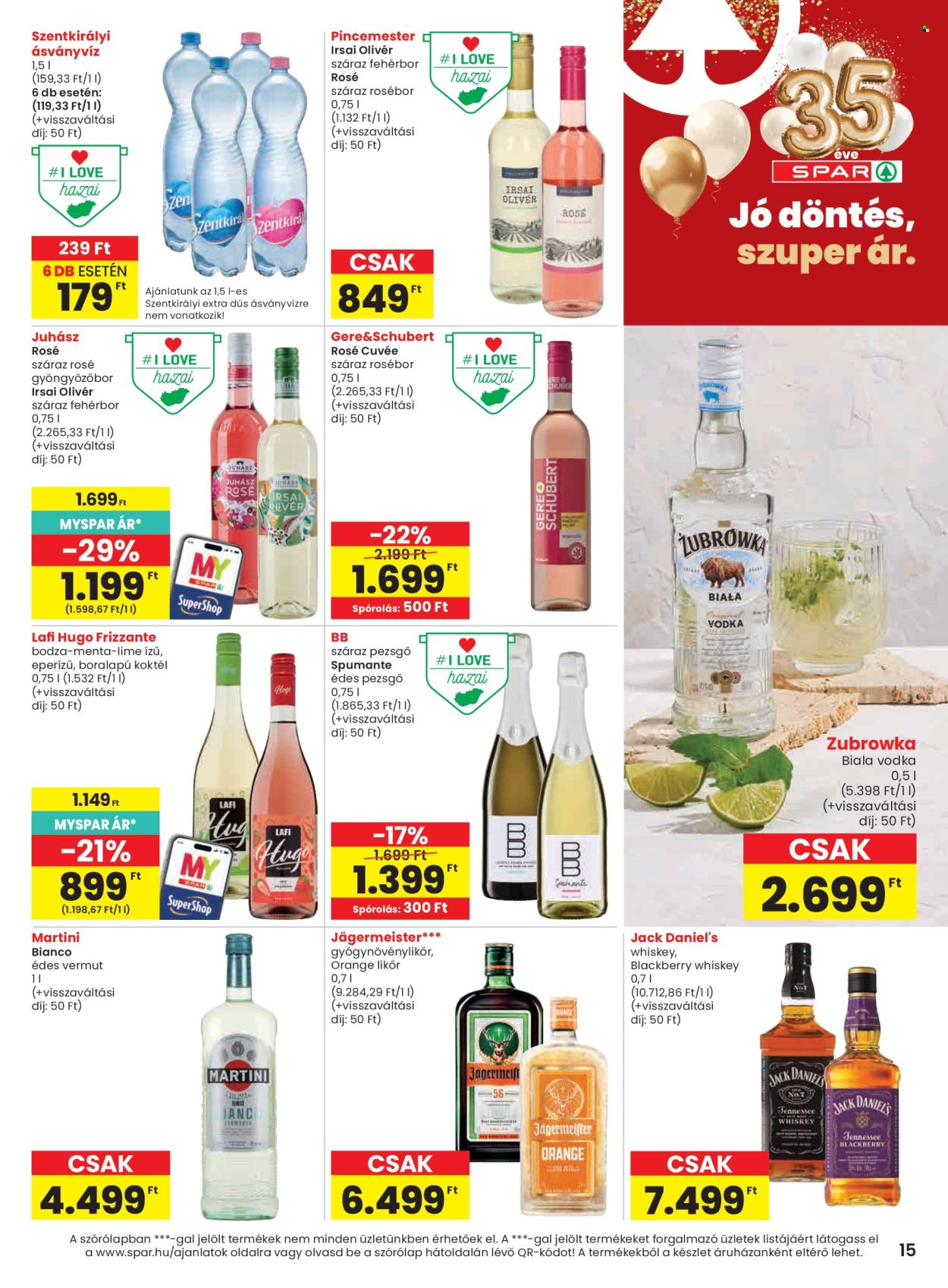 SPAR akciós újságok - 2026.08.06 - 2026.08.12. Oldal 15