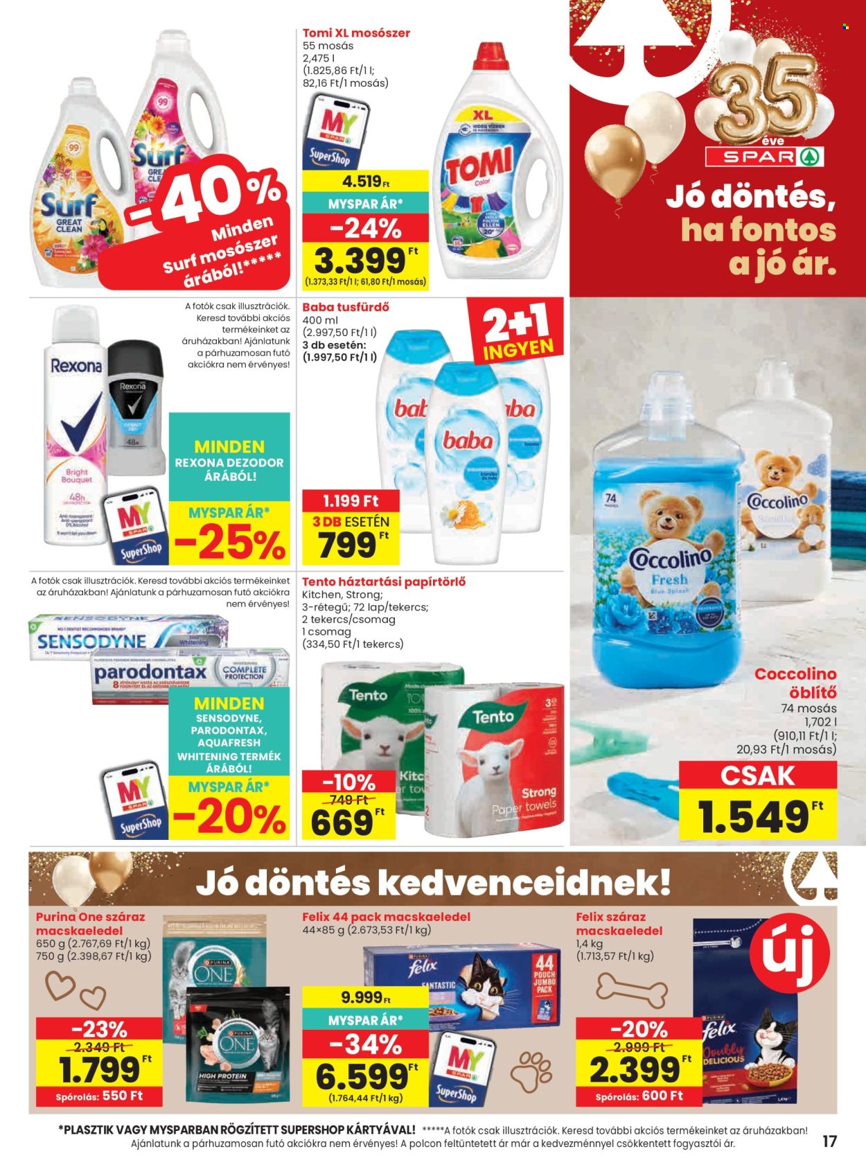 SPAR akciós újságok - 2026.08.06 - 2026.08.12. Oldal 17