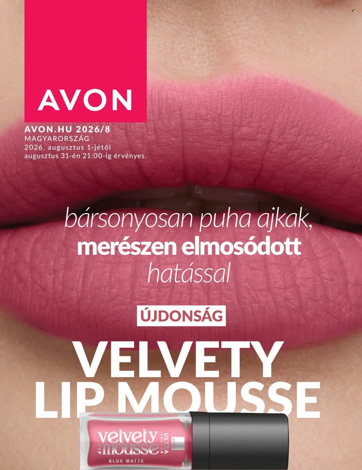 Avon akciós újságok - 2026.08.01 - 2026.08.31. Oldal 1