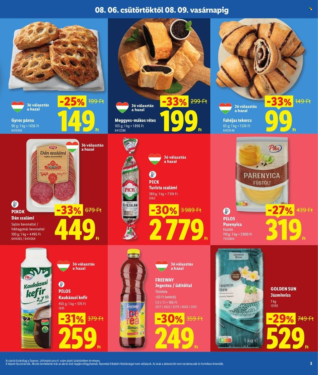 Lidl akciós újságok - 2026.08.06 - 2026.08.09. Oldal 3