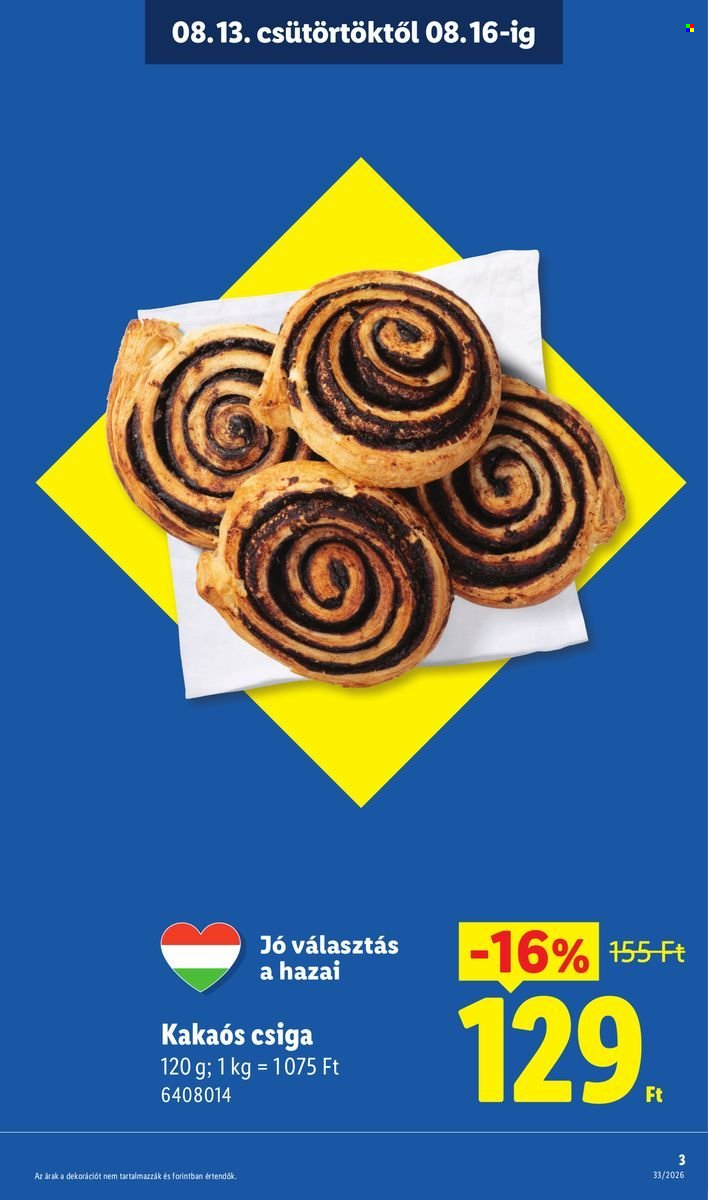 Lidl akciós újságok - 2026.08.13 - 2026.08.18. Oldal 3