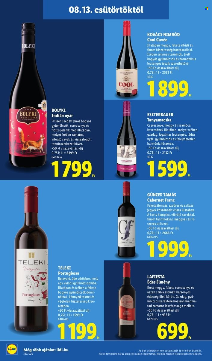 Lidl akciós újságok - 2026.08.13 - 2026.08.18. Oldal 26
