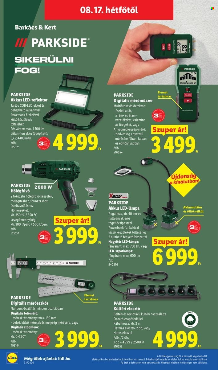 Lidl akciós újságok - 2026.08.13 - 2026.08.18. Oldal 52