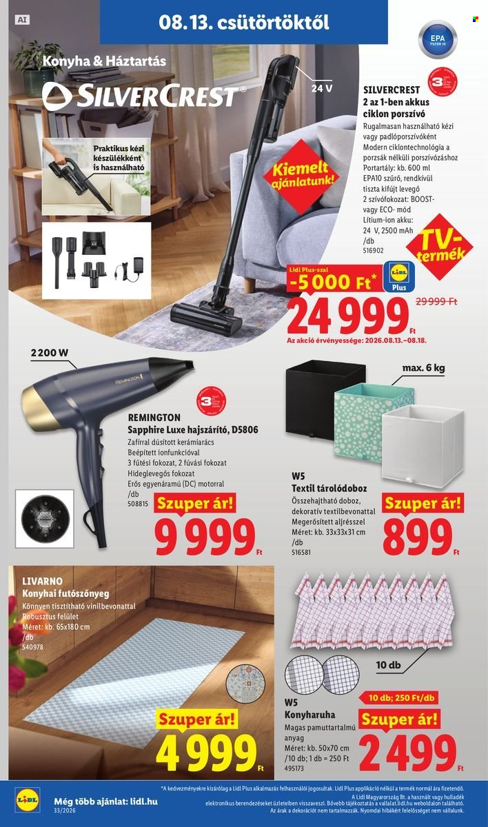 Lidl akciós újságok - 2026.08.13 - 2026.08.18. Oldal 4