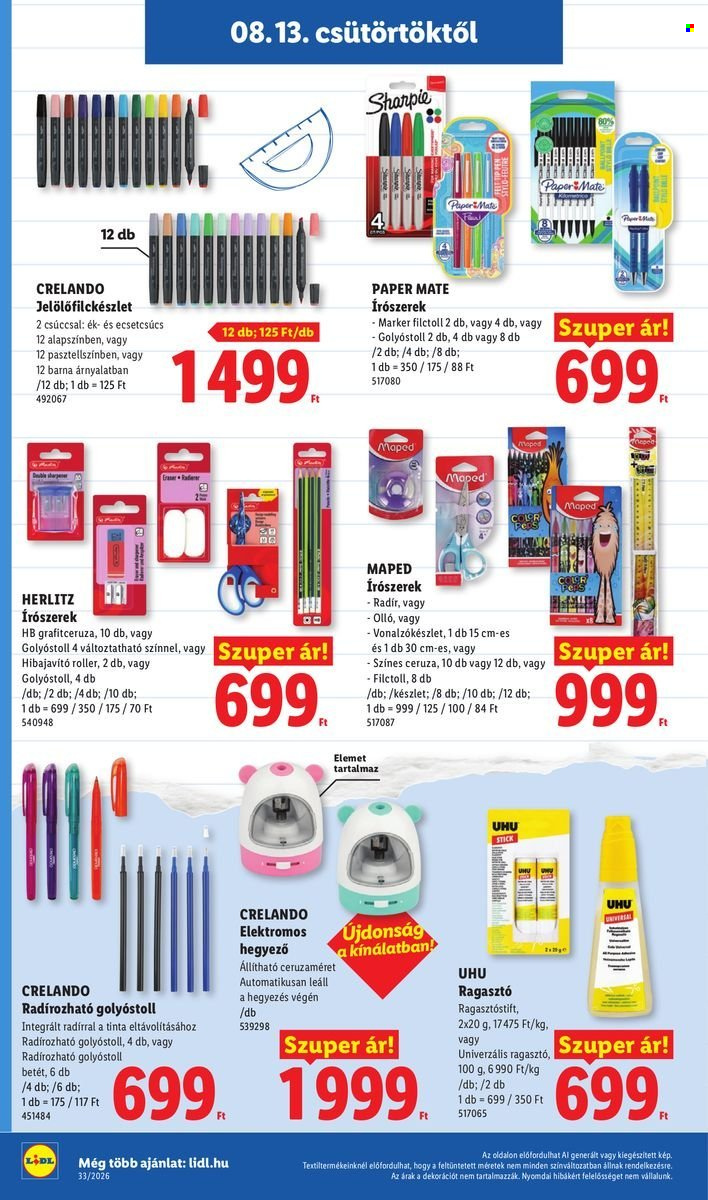 Lidl akciós újságok - 2026.08.13 - 2026.08.18. Oldal 10