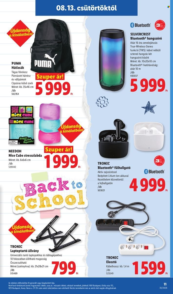 Lidl akciós újságok - 2026.08.13 - 2026.08.18. Oldal 11