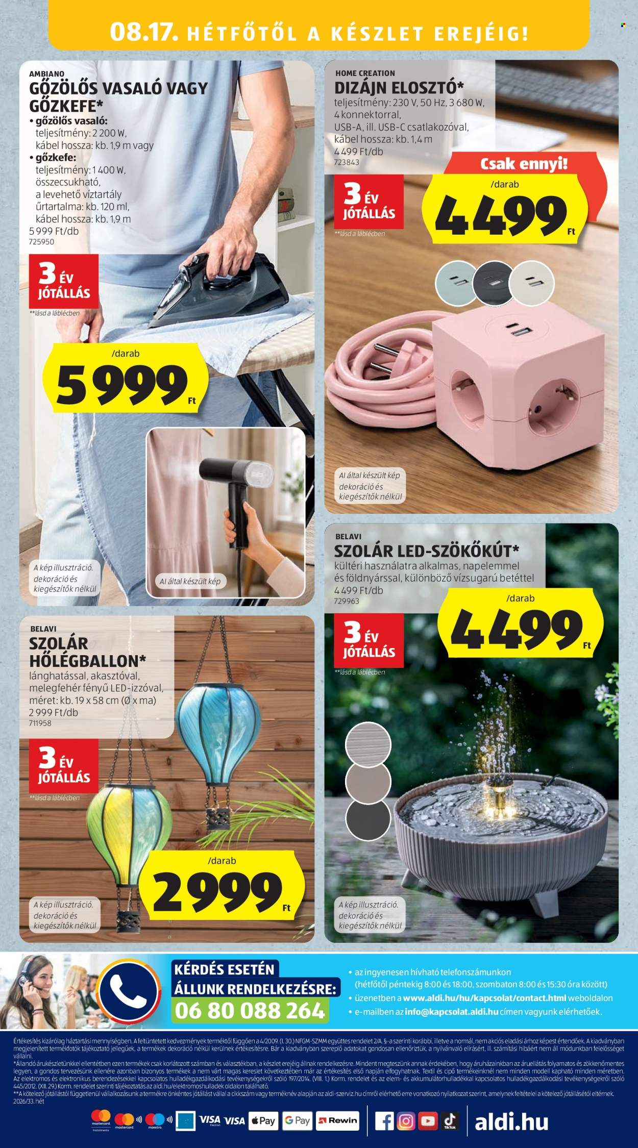 Aldi akciós újságok - 2026.08.13 - 2026.08.19. Oldal 16