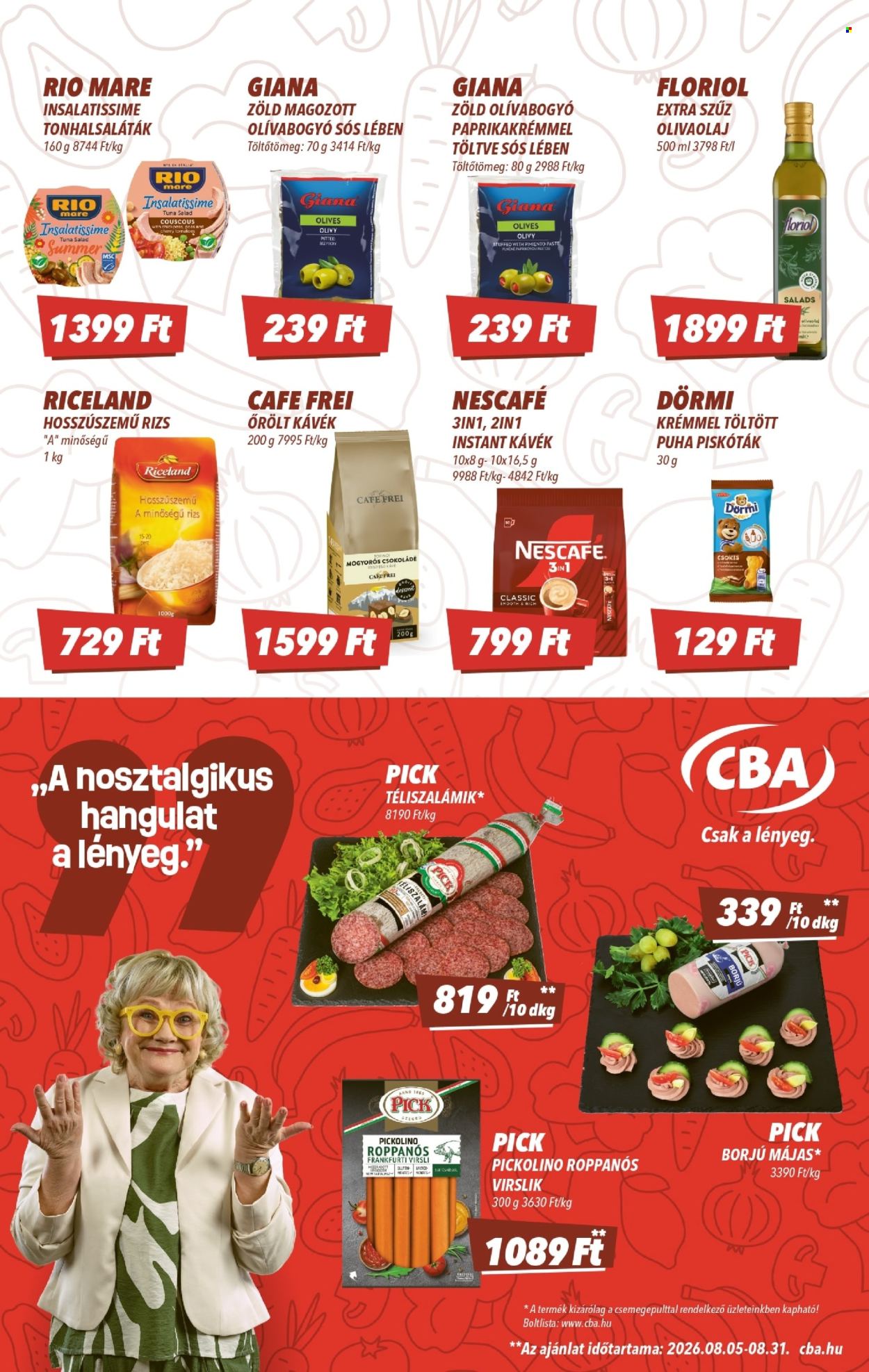 CBA akciós újságok - 2026.08.13 - 2026.08.19. Oldal 3