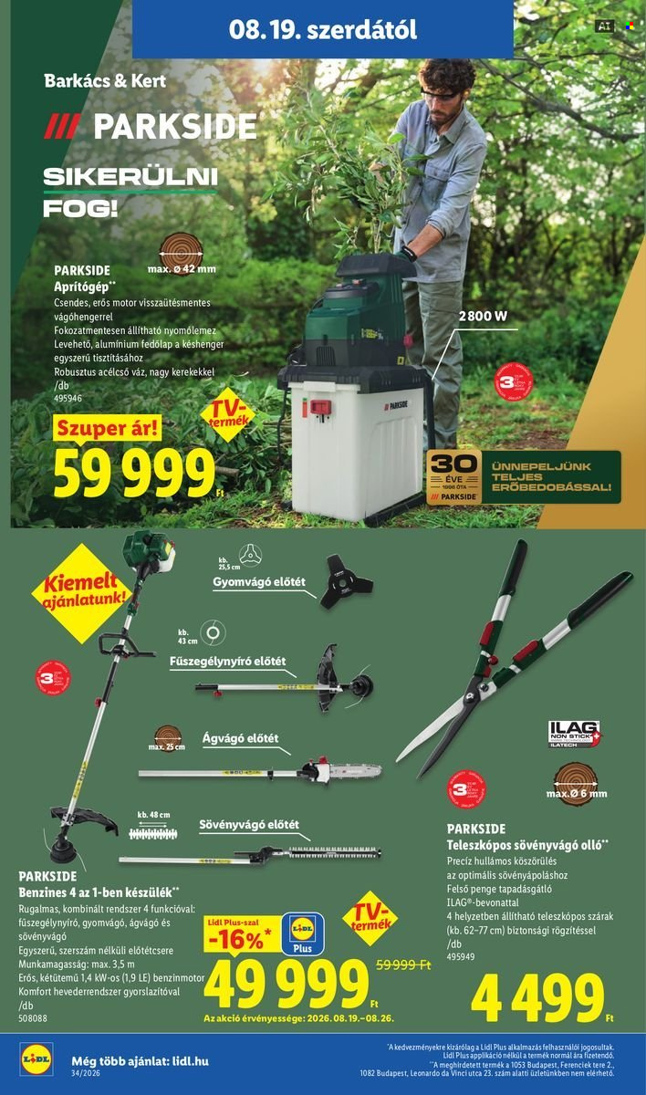 Lidl akciós újságok - 2026.08.19 - 2026.08.26. Oldal 20