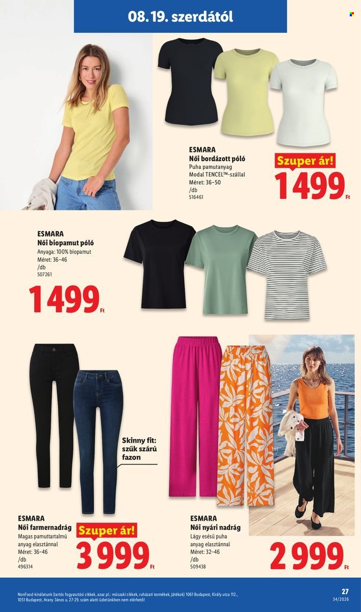 Lidl akciós újságok - 2026.08.19 - 2026.08.26. Oldal 27