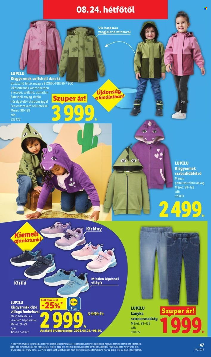 Lidl akciós újságok - 2026.08.19 - 2026.08.26. Oldal 47