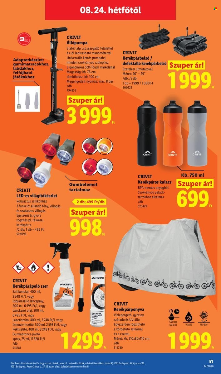 Lidl akciós újságok - 2026.08.19 - 2026.08.26. Oldal 51
