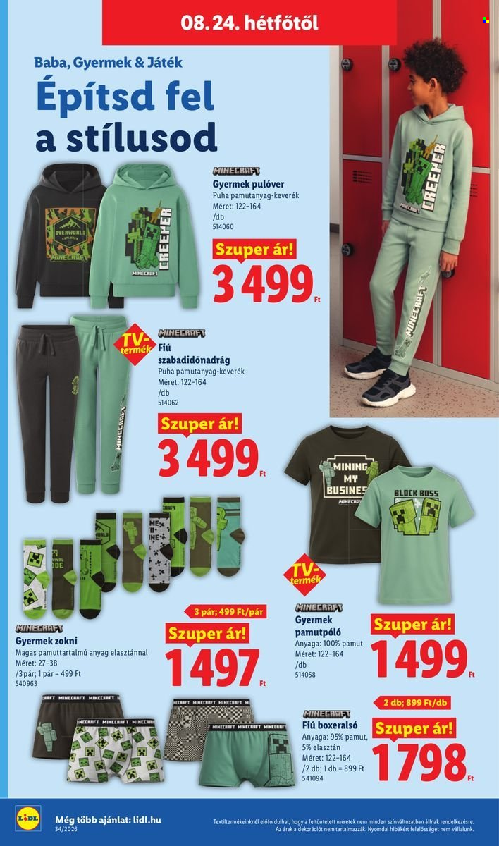 Lidl akciós újságok - 2026.08.19 - 2026.08.26. Oldal 14