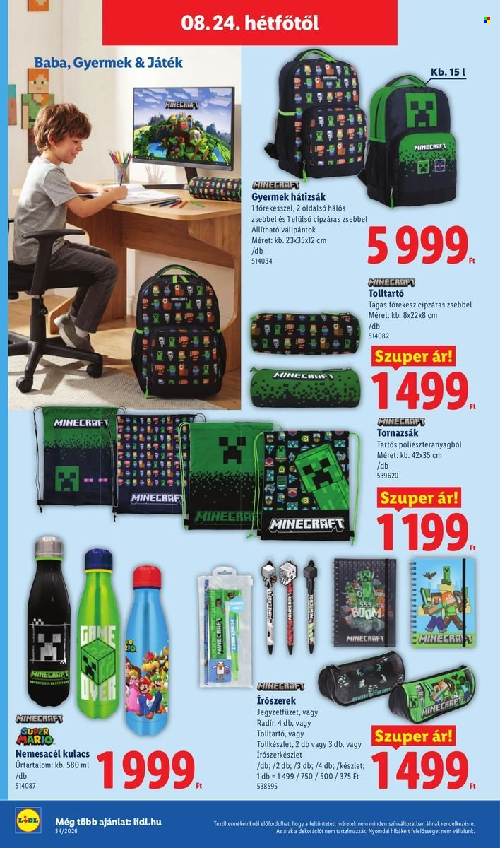 Lidl akciós újságok - 2026.08.19 - 2026.08.26. Oldal 16